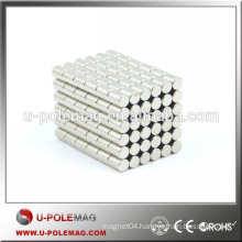 Real High Quality N40 Neodymium Cylinder Magnet